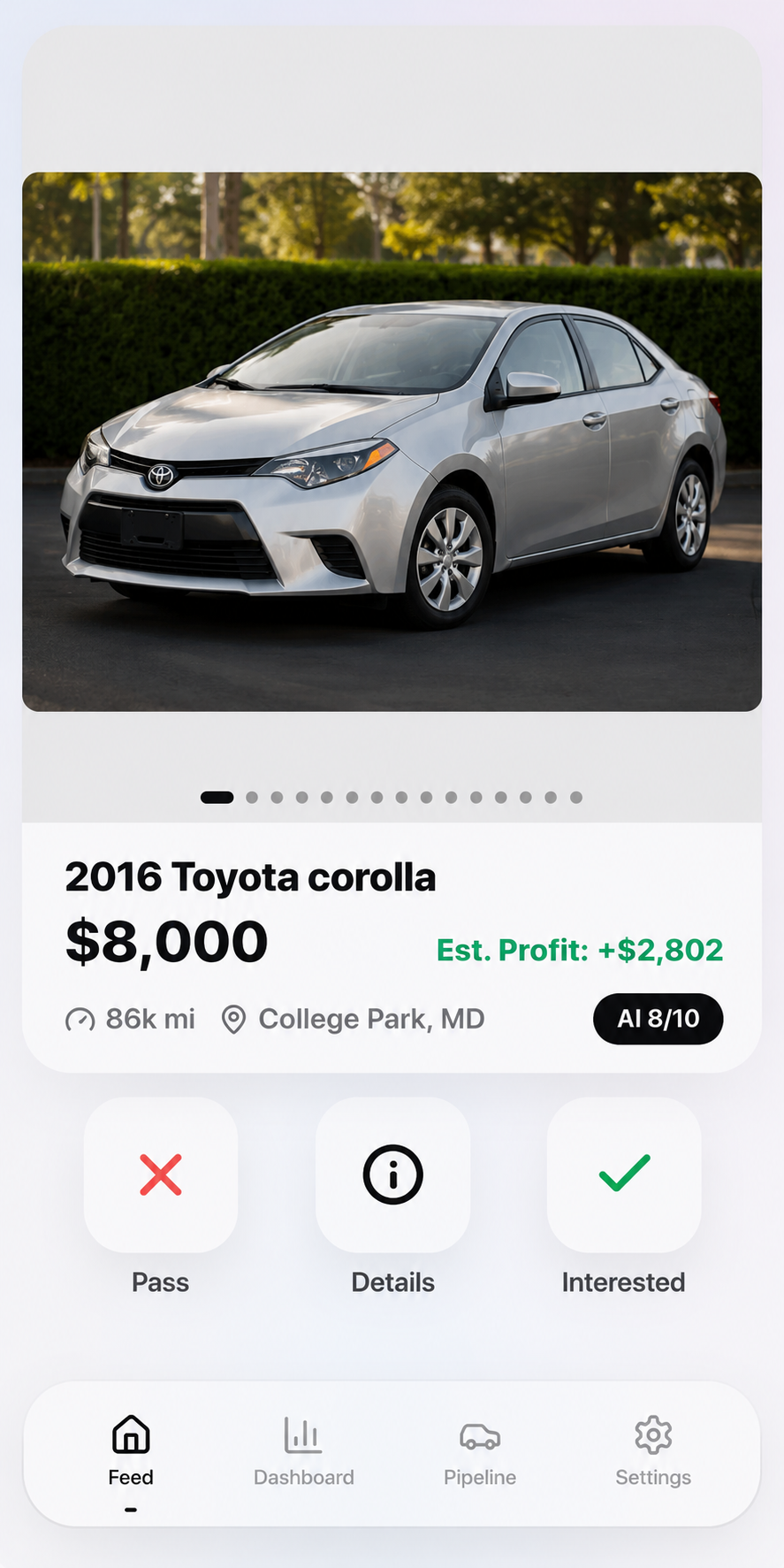 InventoryFlow vehicle feed